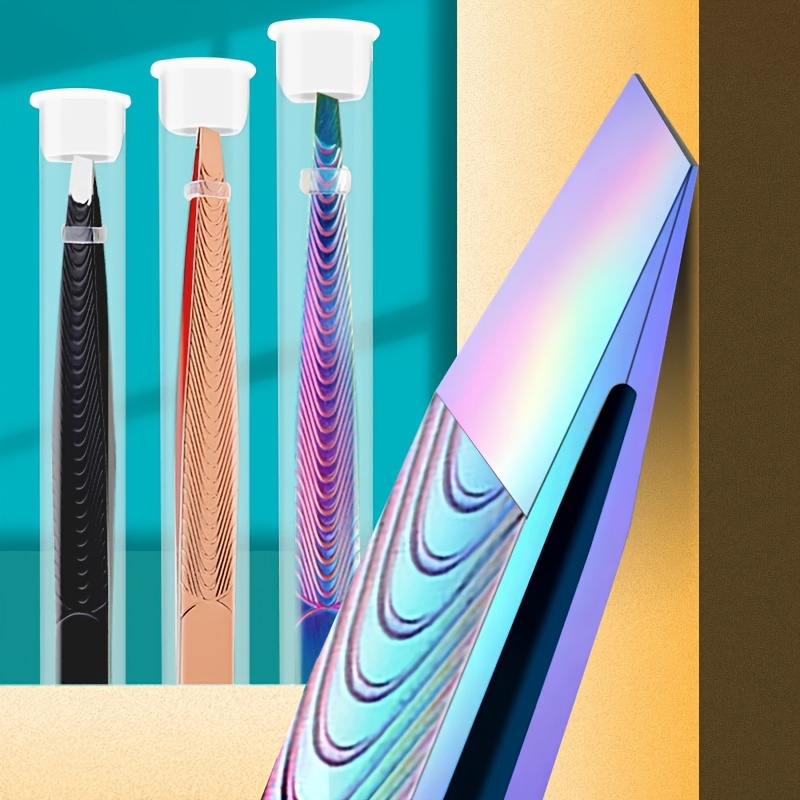 Eyebrow Razor Trimmer - Stainless Steel Beard Tweezers Trimmer Gradient