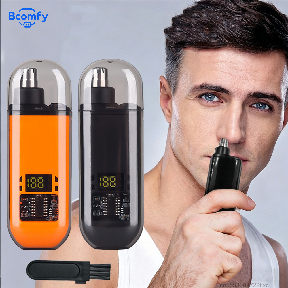 Eyebrow Razor Trimmer - Nose Hair Trimmer USB Rechargeable Nose