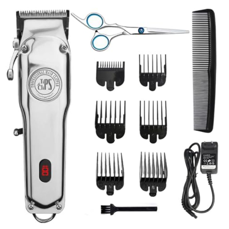Men'S Grooming Electric Trimmer - Cordless Hair Clippers for Men -