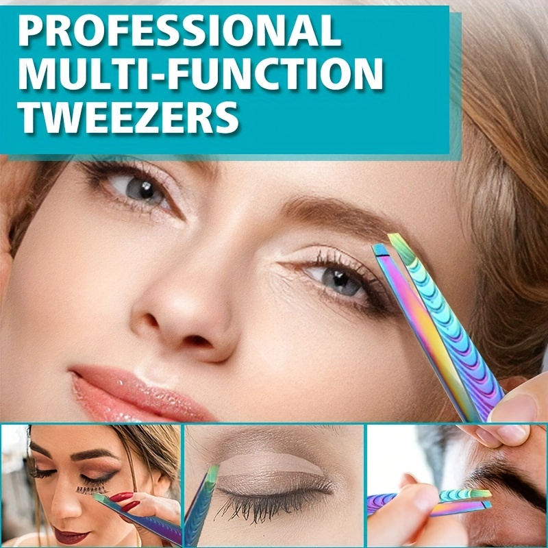 Stainless Steel Beard Tweezers - Eyebrow Razor Trimmer ulasan dan harga