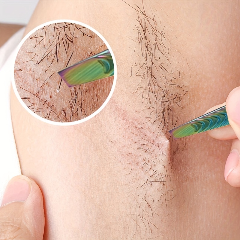 Stainless Steel Beard Tweezers - Eyebrow Razor Trimmer ulasan dan harga