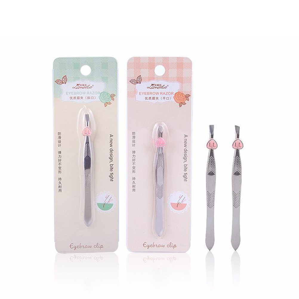Stainless Steel Eyebrow Tweeze - Men'S Grooming Tips ulasan dan harga