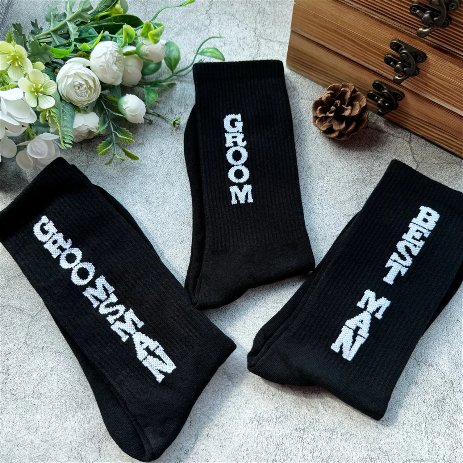 Groomsman Gift Socks, Wedding  - Men'S Grooming Wedding Day ulasan dan harga