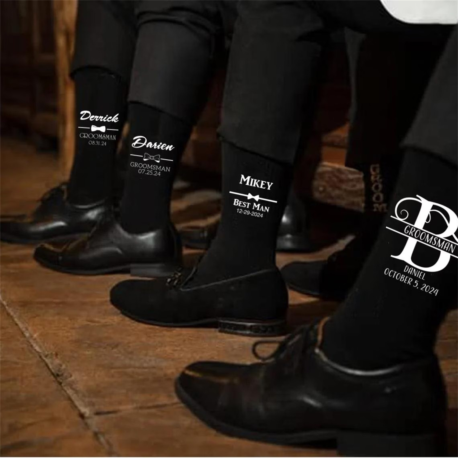 Groomsman Gift Socks, Wedding  - Men'S Grooming Wedding Day ulasan dan harga