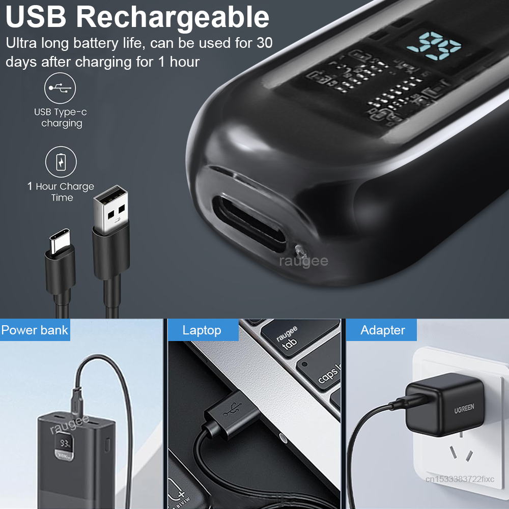 Nose Hair Trimmer USB Recharge - Eyebrow Razor Trimmer ulasan dan harga