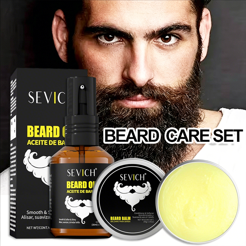 Men Beard Oil Kit Beard Moistu - Men'S Grooming Essentials ulasan dan harga