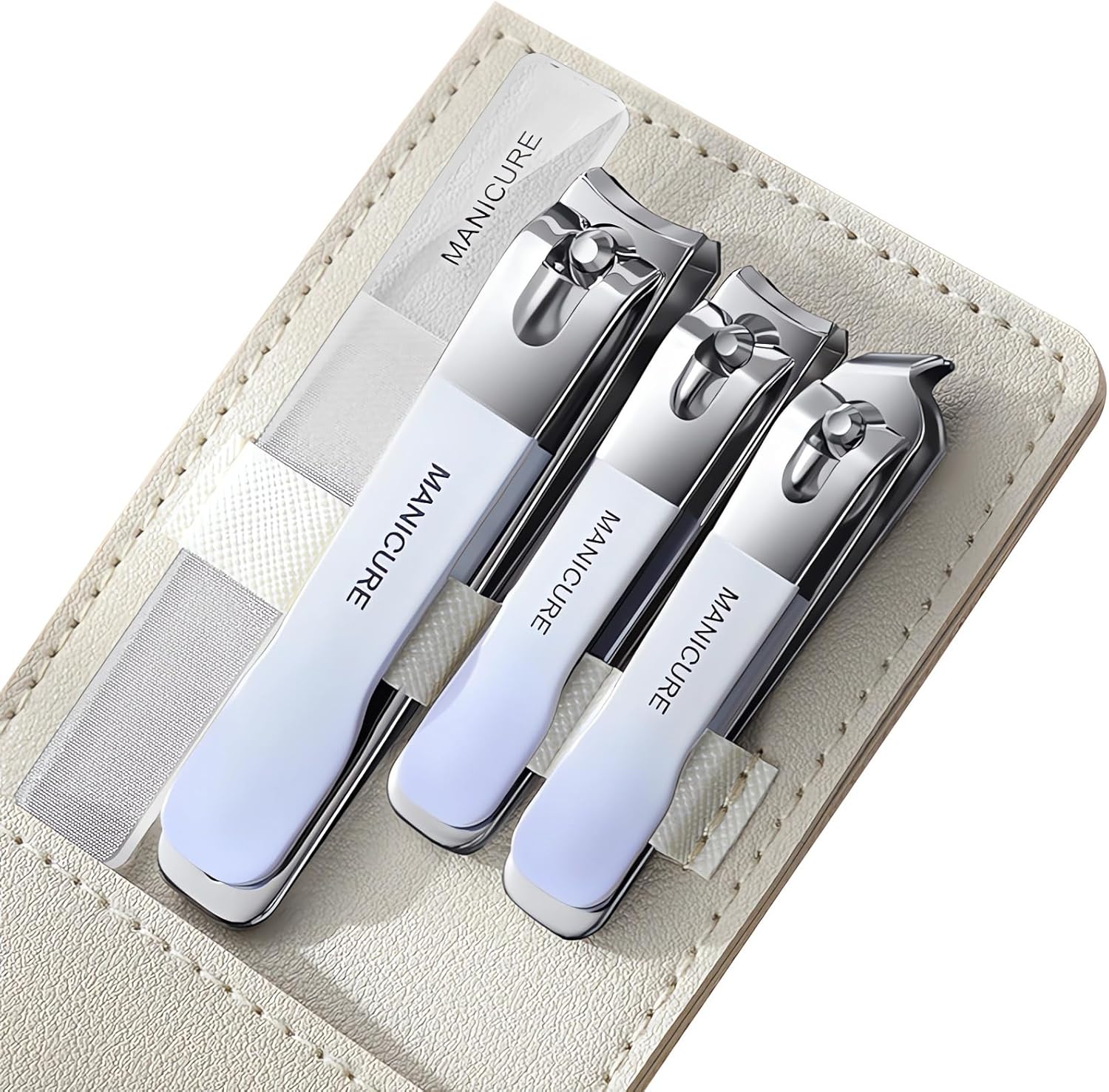 4 Pcs Manicure Set Stainless S - Men'S Grooming Essentials ulasan dan harga