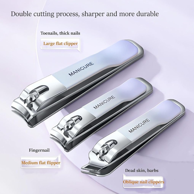 4 Pcs Manicure Set Stainless S - Men'S Grooming Essentials ulasan dan harga