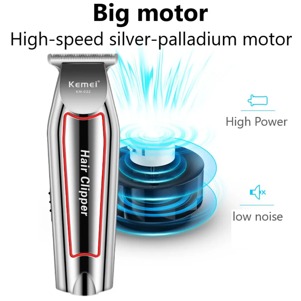 Kemei KM-032Hair Trimmer Elect - Men'S Grooming Electric Trimmer ulasan dan harga