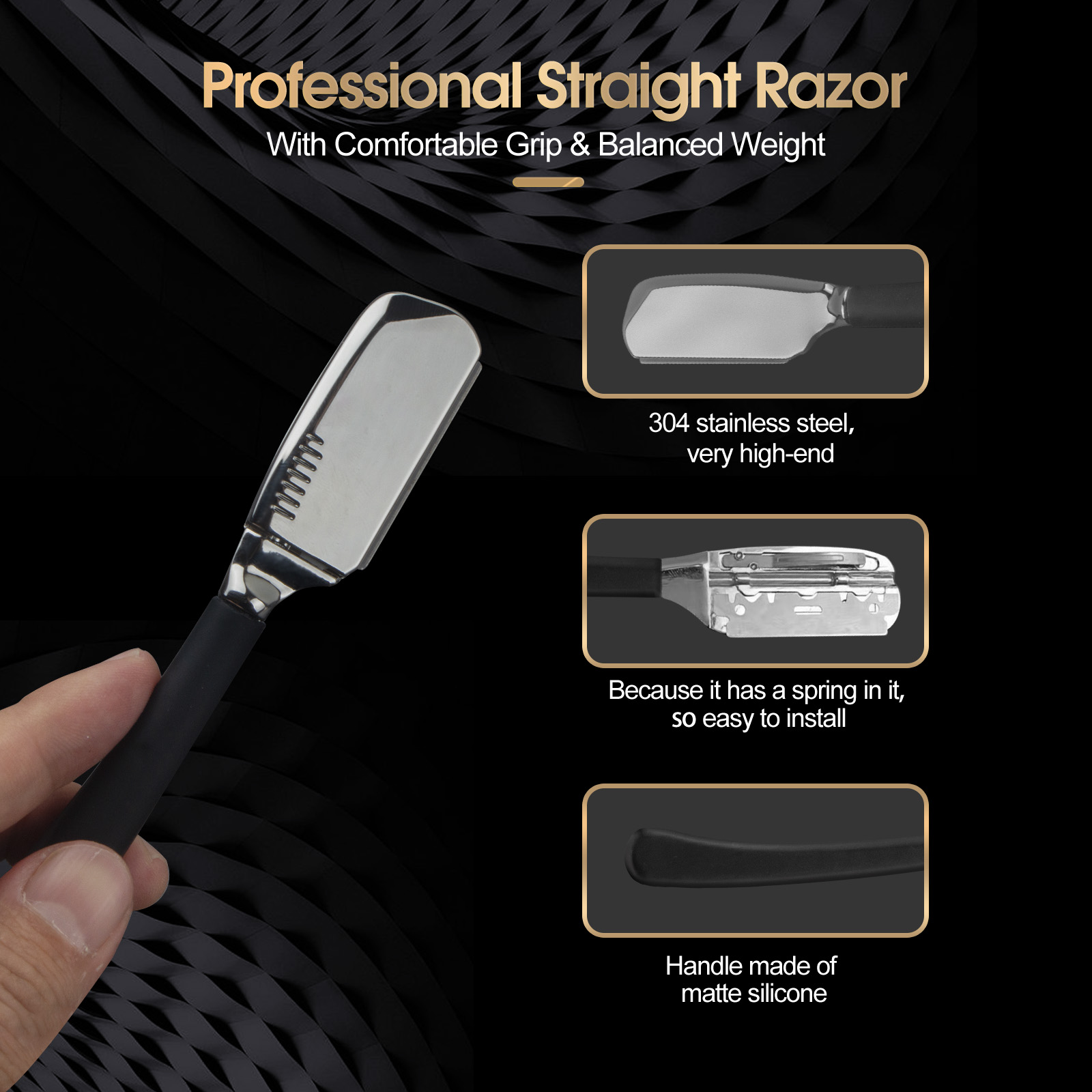 Professional Men Beard Straigh - Men'S Grooming Trimmer ulasan dan harga