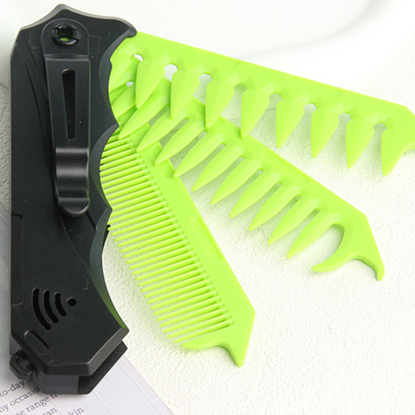 Dual Tooth Folding Comb for Me - Men'S Grooming Essentials ulasan dan harga