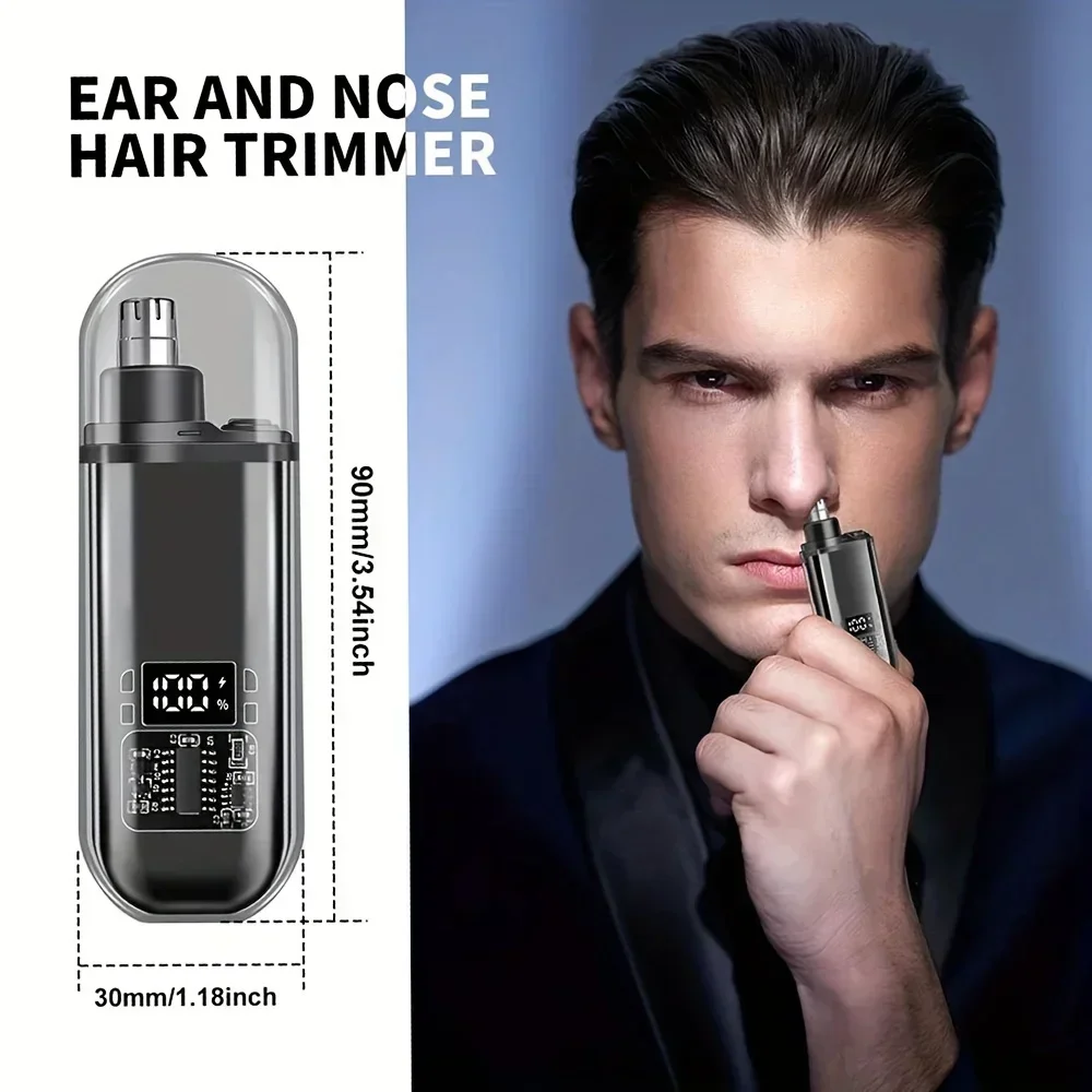 Nose Ear Hair Trimmer for Men  - Men'S Grooming Ear Hair ulasan dan harga