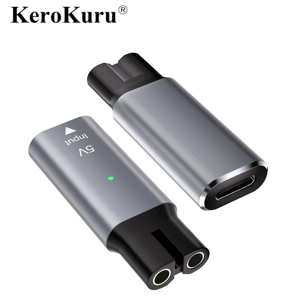 Kerokuru 5V Type-C Shaver Adap - Men'S Grooming Trimmer ulasan dan harga
