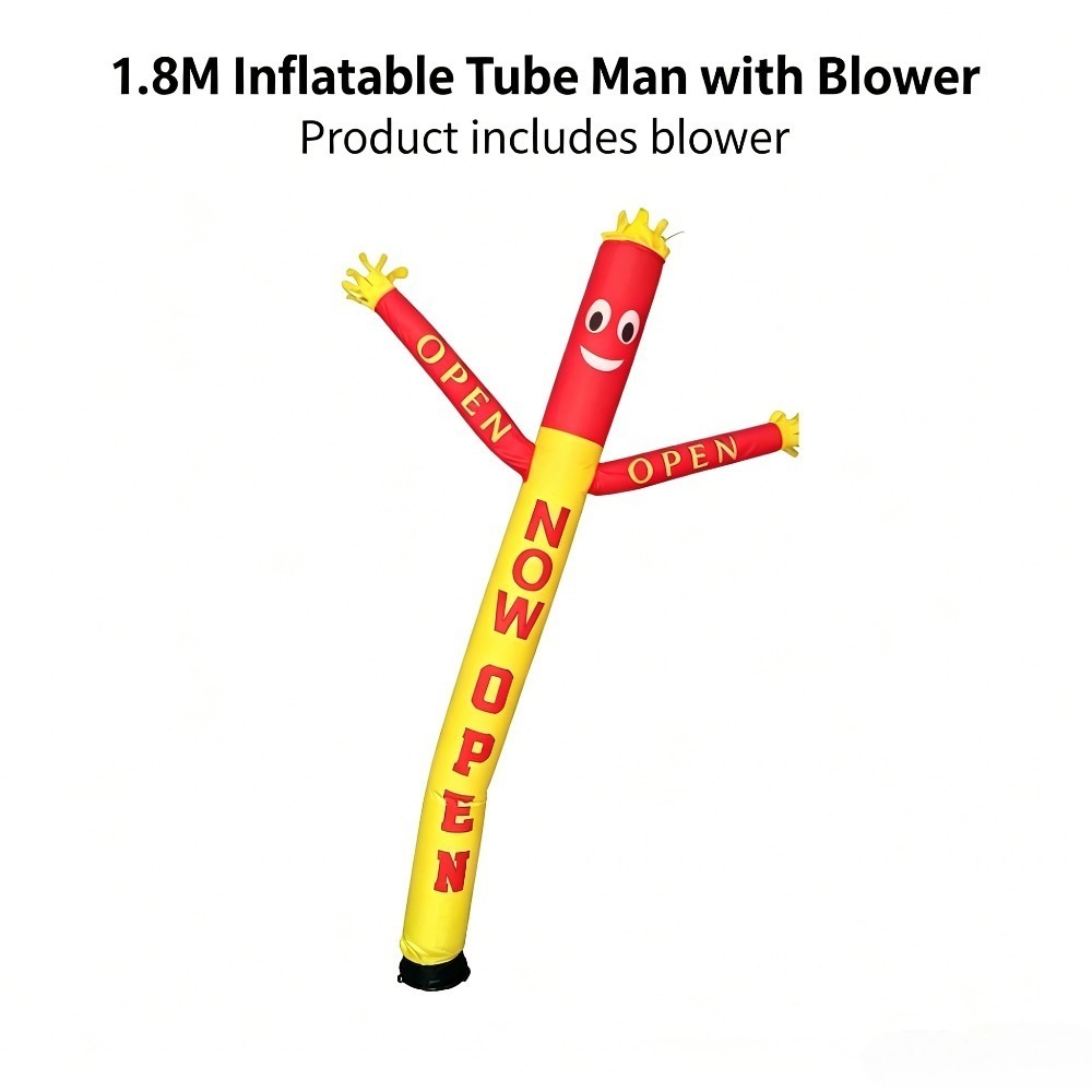 1.8M Inflatable Waving Tube Ma - Men'S Grooming Wedding Day ulasan dan harga