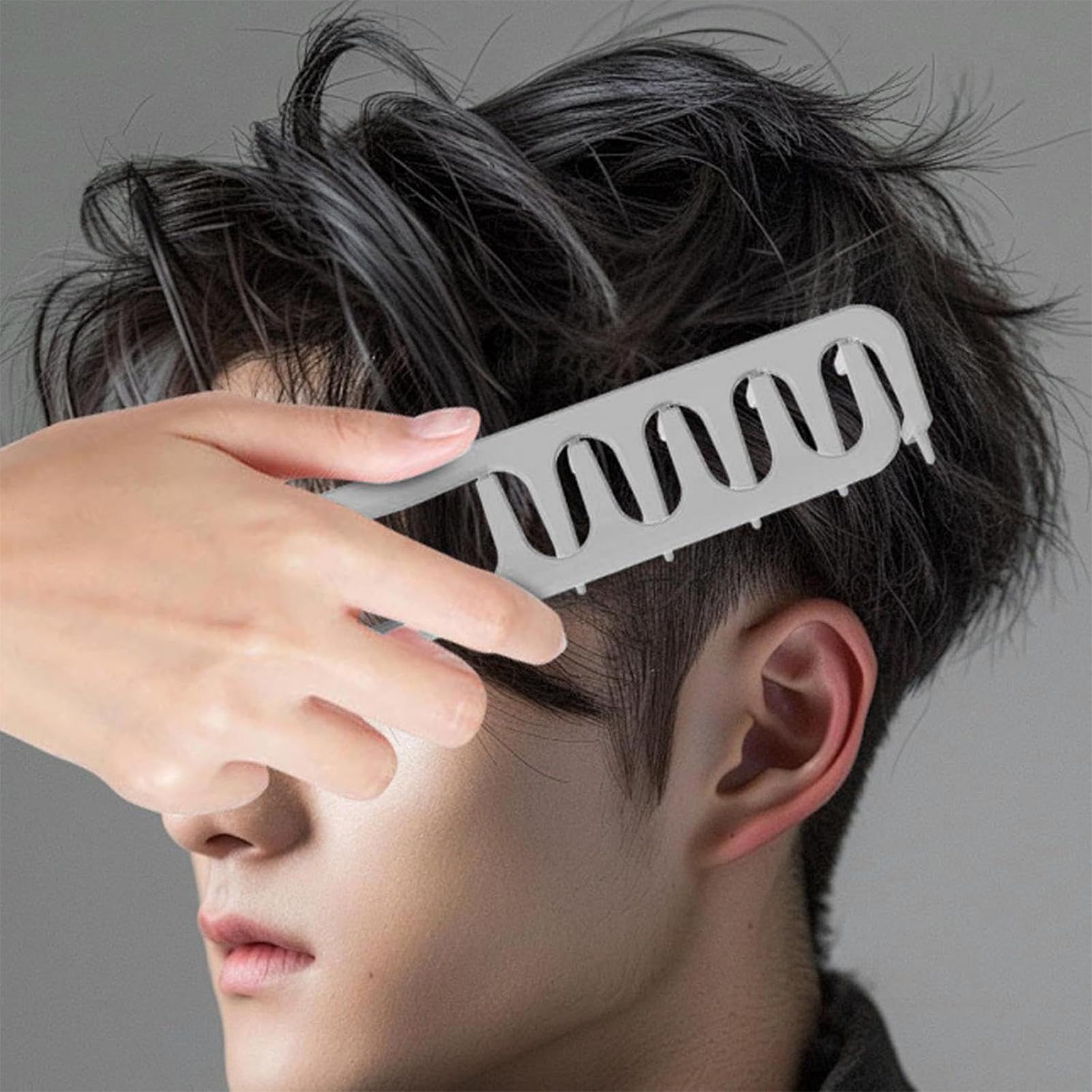 Wide Tooth Hair Comb Volumizin - Men'S Grooming Product ulasan dan harga