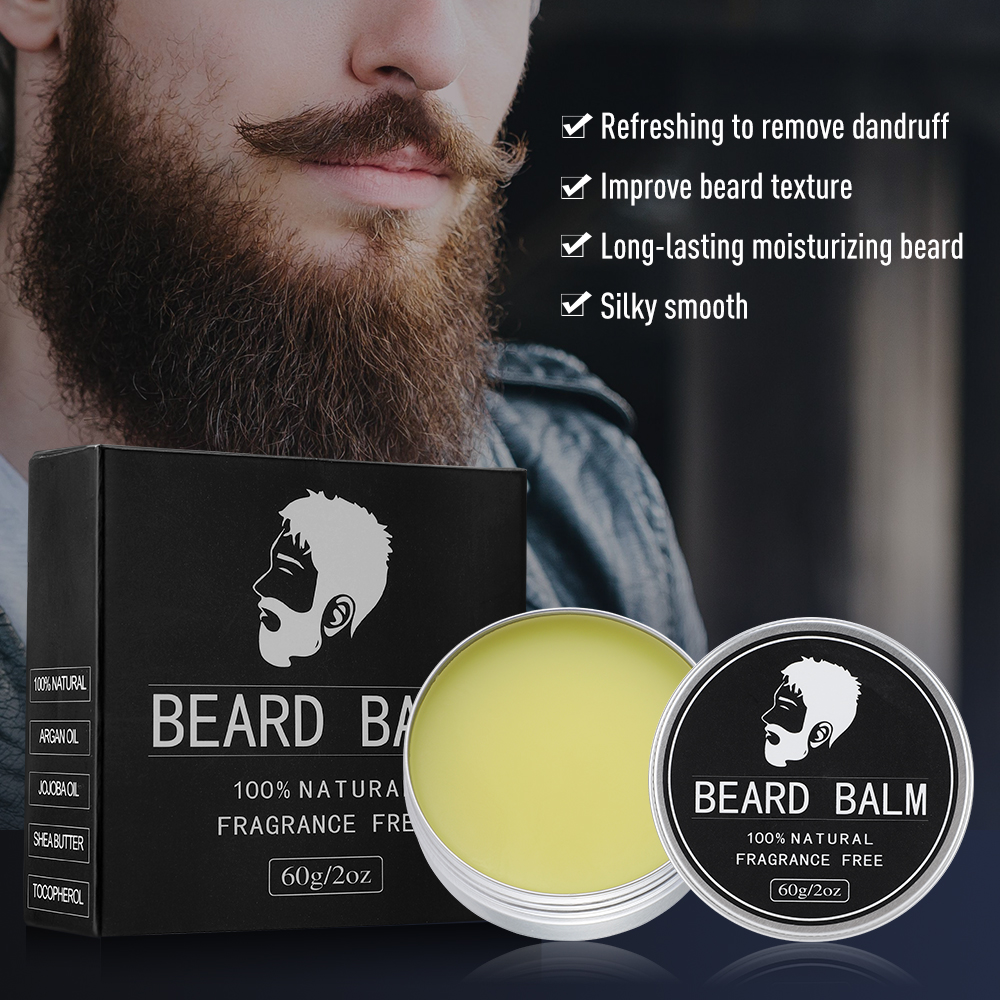 Natural Beard Balm Wax Man Bea - Men'S Grooming Wax ulasan dan harga