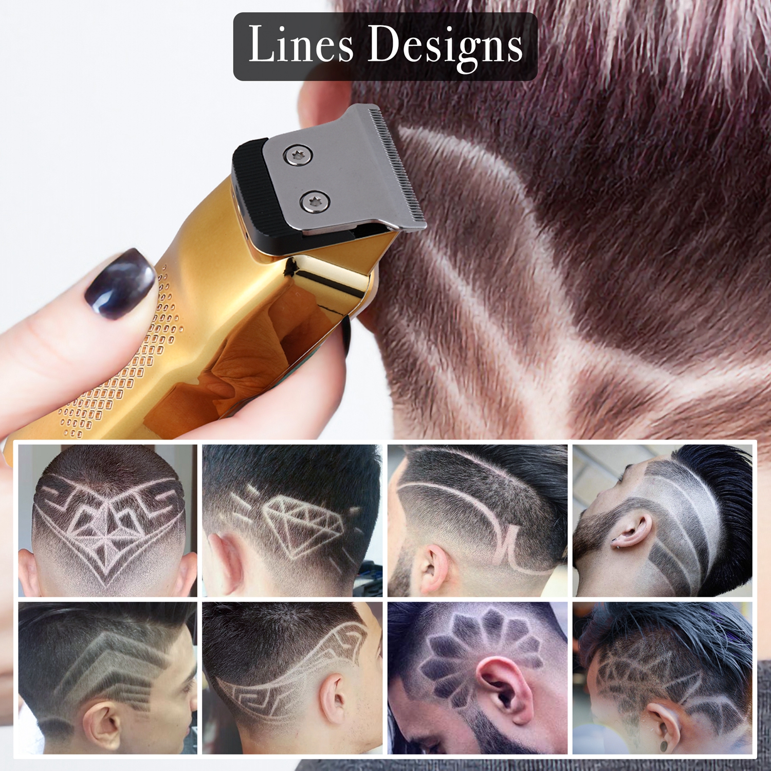 HATTEKER Professional Cordless - Hair Clipper Professional ulasan dan harga