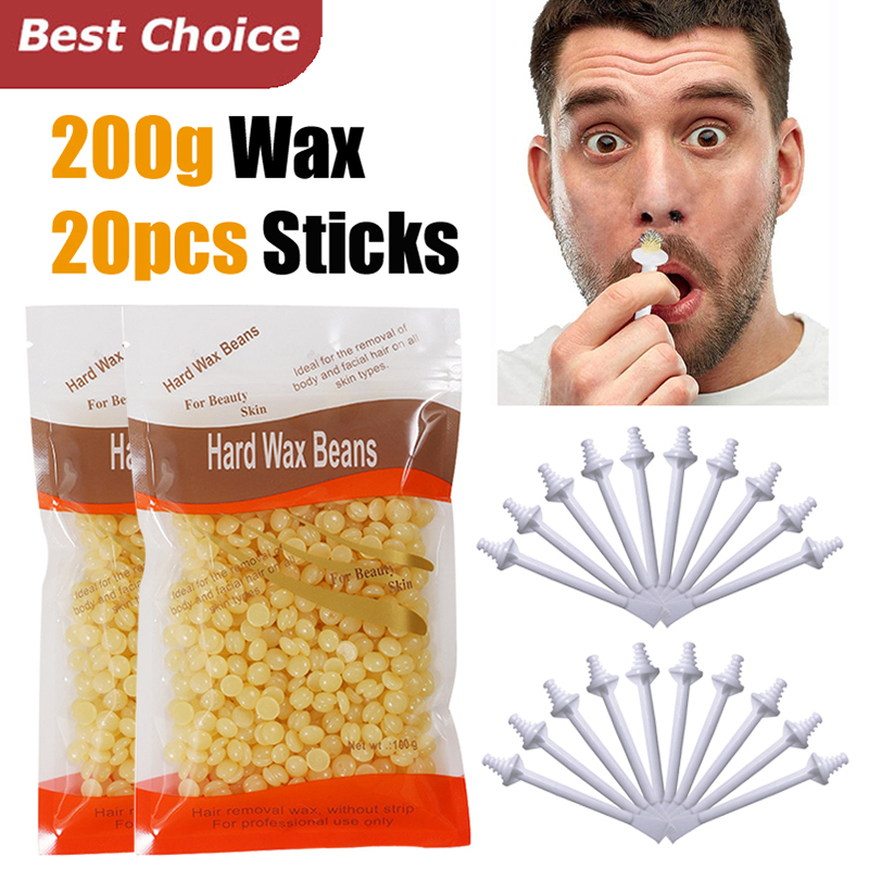 Portable Nasal Wax Kit 50g-500 - Men'S Grooming Wax ulasan dan harga
