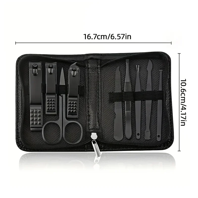 9 Piece in 1 Manicure Set Pedi - Men'S Grooming Essentials ulasan dan harga