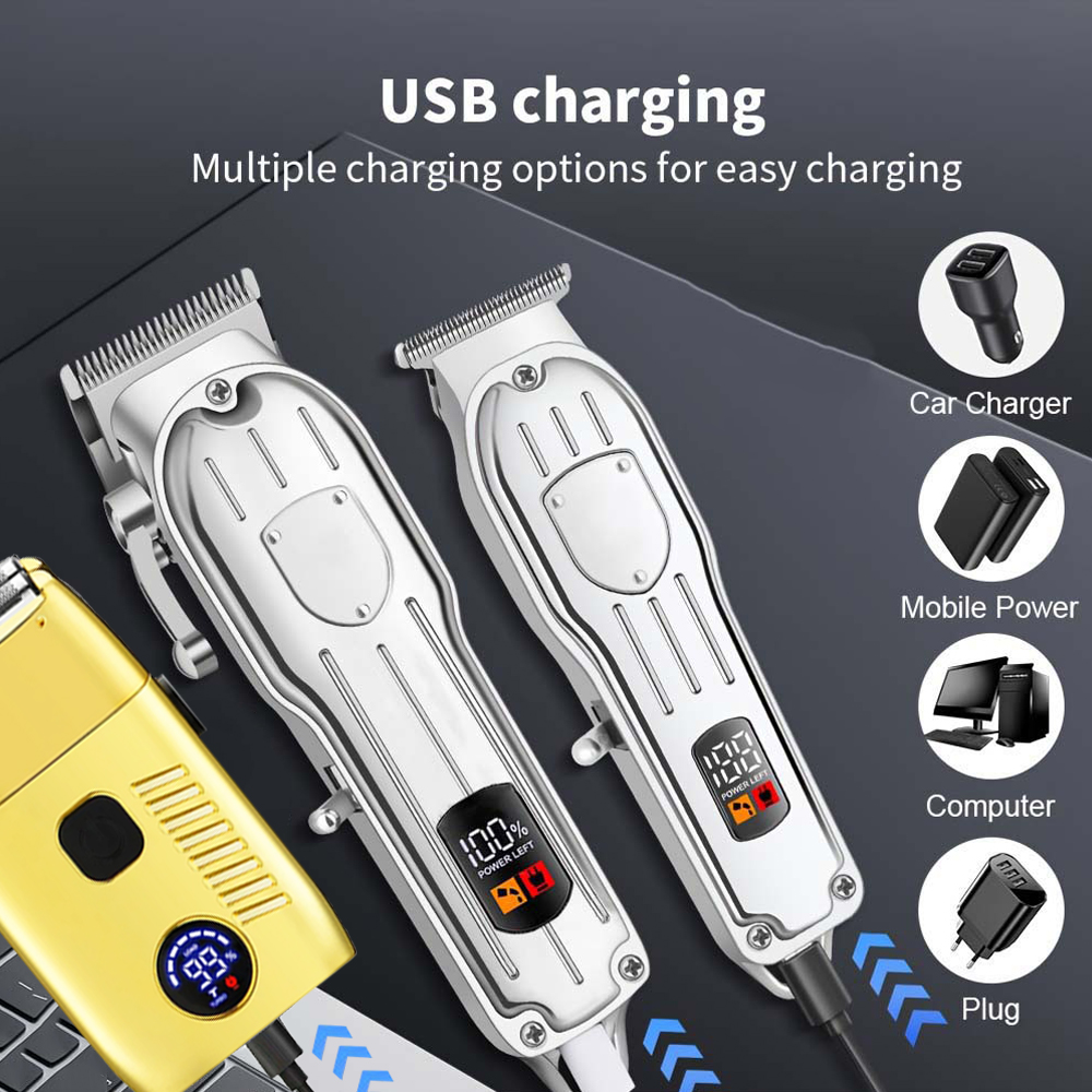 Electric Hair Clipper Display  - Men'S Grooming Electric Trimmer ulasan dan harga