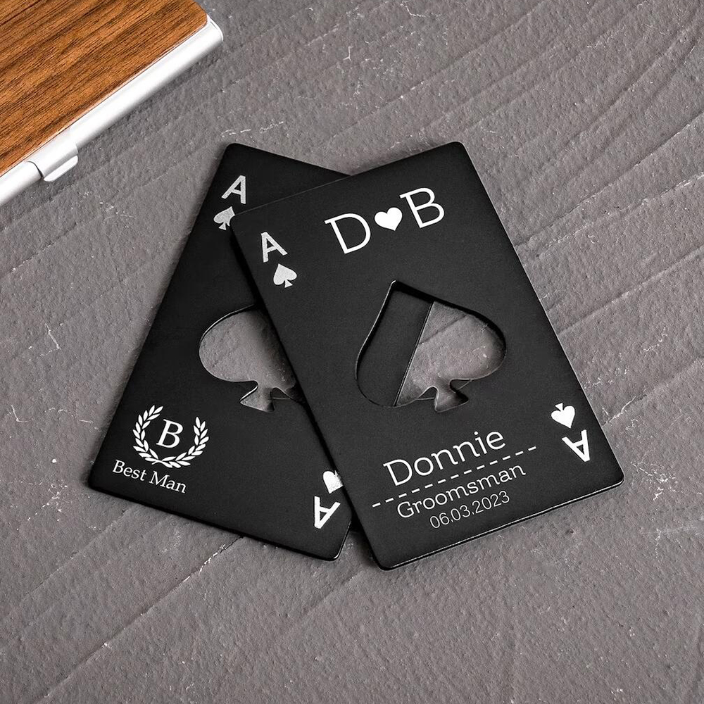 Personalized Ace Of Spades Bot - Men'S Grooming Wedding Day ulasan dan harga