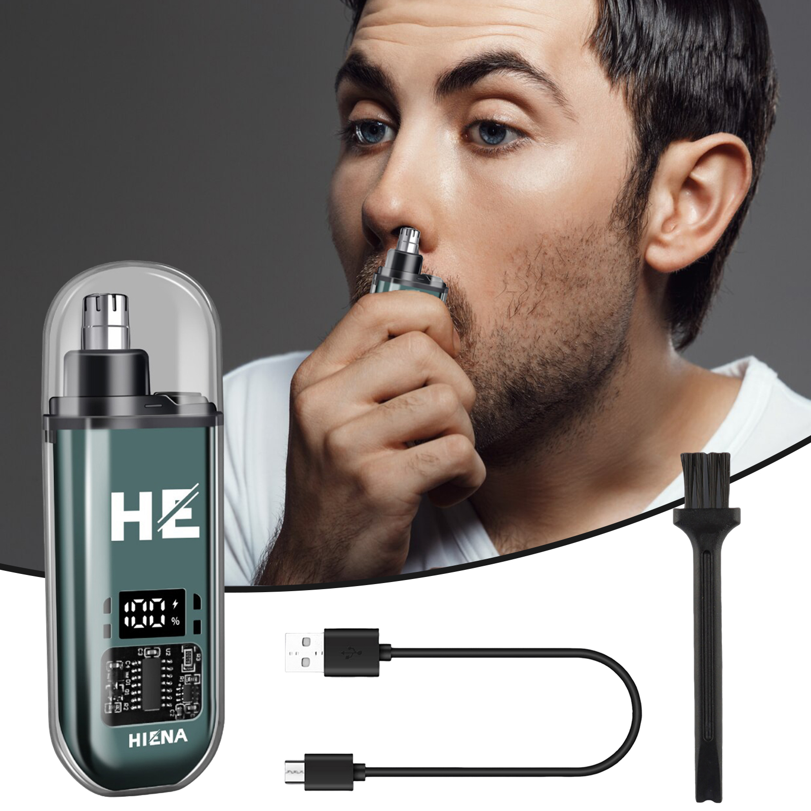 HIENA Nose Hair Trimmer Mini P - Eyebrow Razor Trimmer ulasan dan harga
