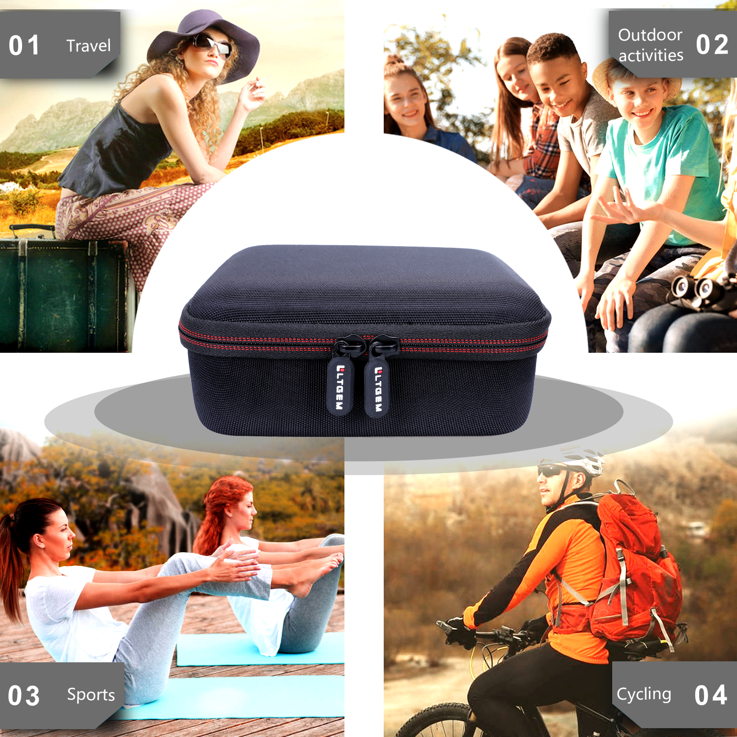 LTGEM Razor Case for Bald Men  - Men'S Grooming Accessories Kit ulasan dan harga