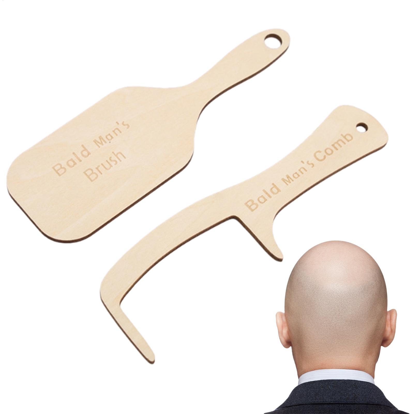 2pcs Funny Bald Man Grooming T - Men'S Grooming Essentials ulasan dan harga