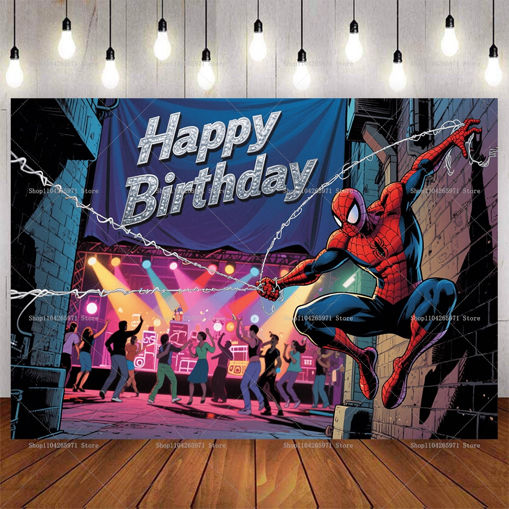 Cool Spider-Man Birthday Backd - Men'S Grooming Wedding Day ulasan dan harga