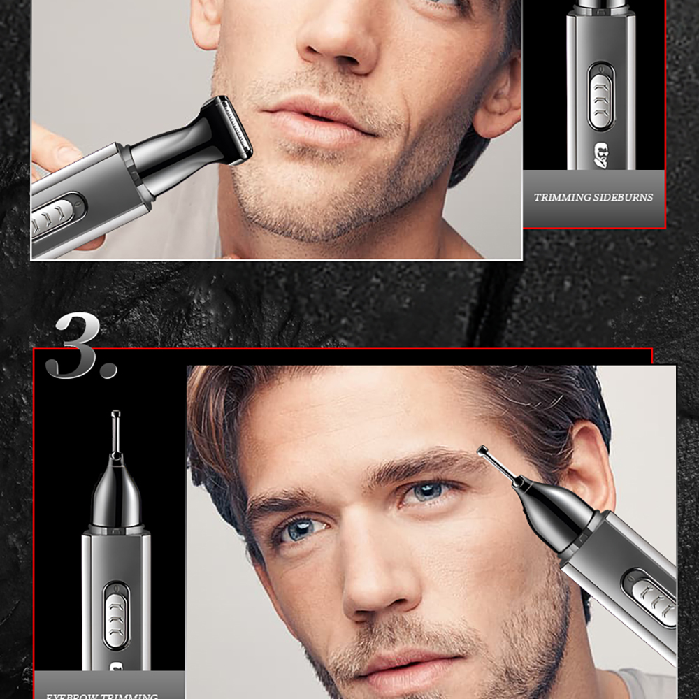 Kemei Multifunction Ear and No - Men'S Grooming Ear Hair ulasan dan harga