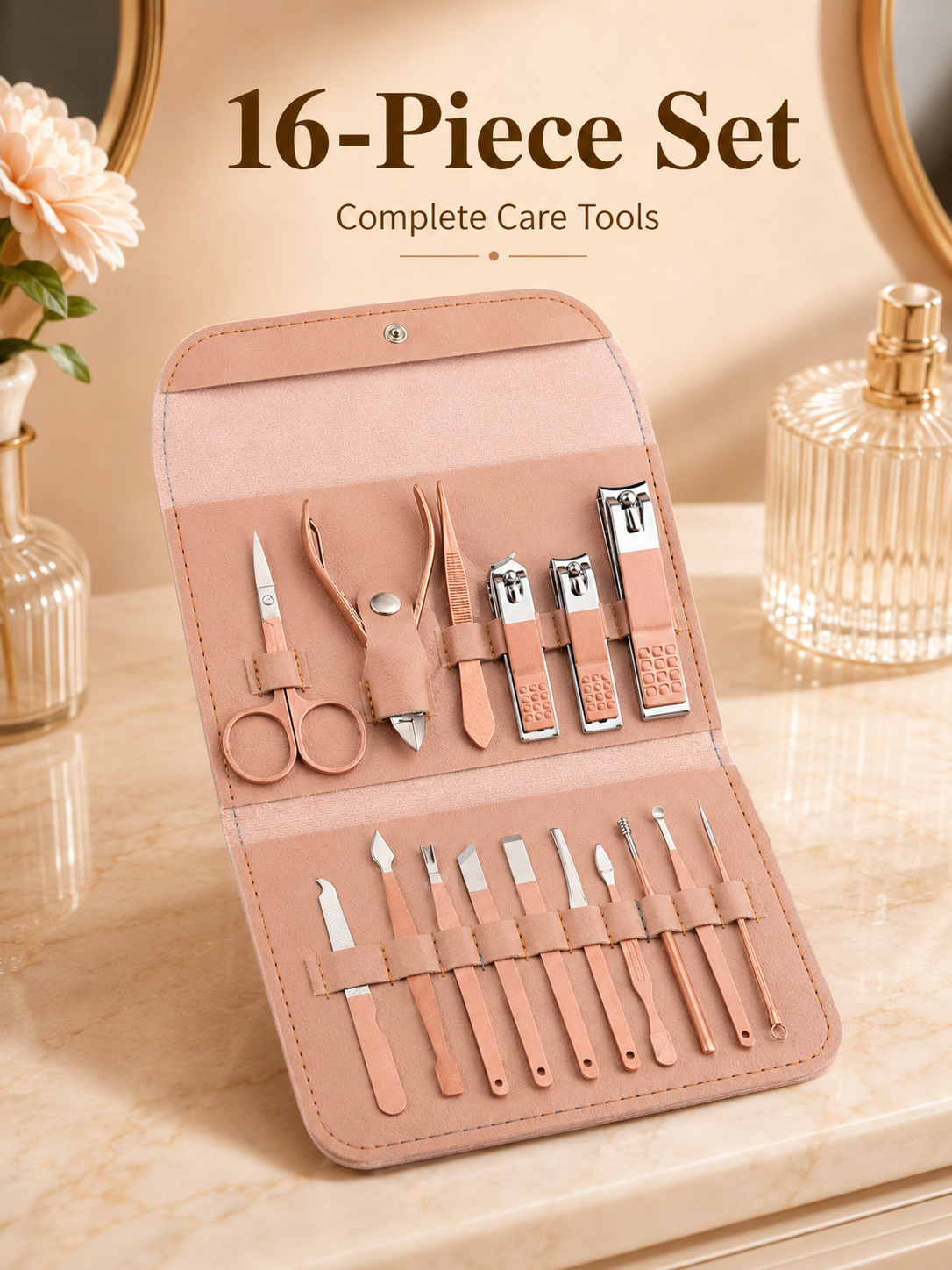 8/16-Piece Manicure Pedicure G - Men'S Grooming Accessories Kit ulasan dan harga