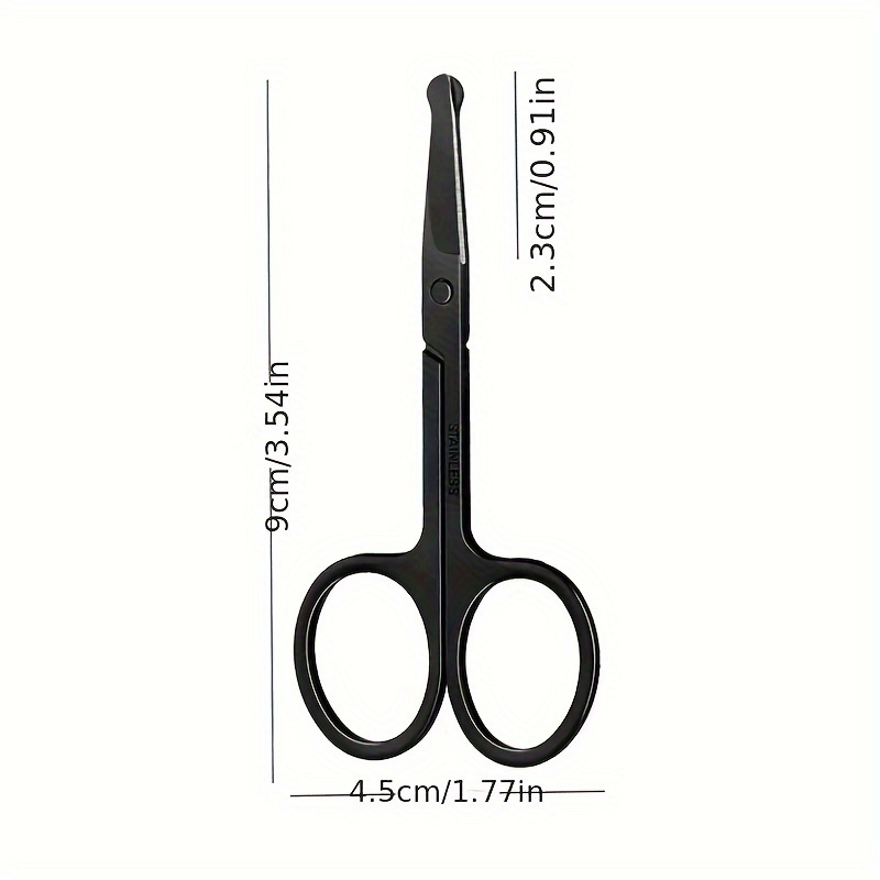 Stainless Steel Rounded Tip No - Men'S Grooming Tips ulasan dan harga