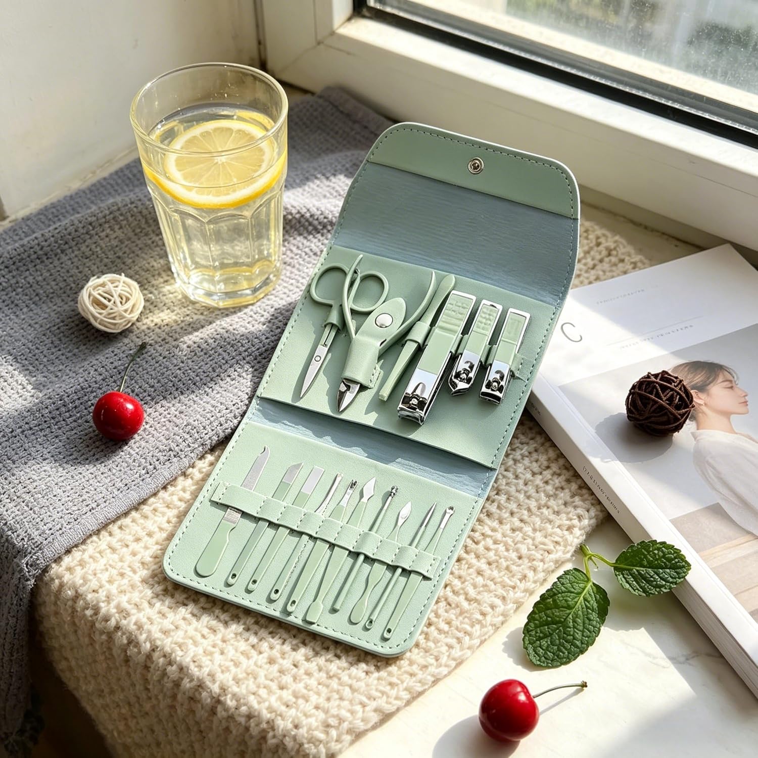 Manicure Set 16 in 1 Stainless - Men'S Grooming Store ulasan dan harga