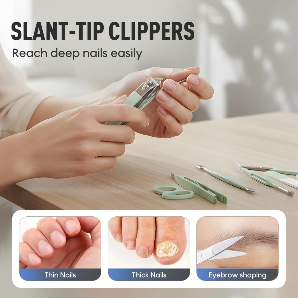 Manicure Set 16 in 1 Stainless - Men'S Grooming Store ulasan dan harga