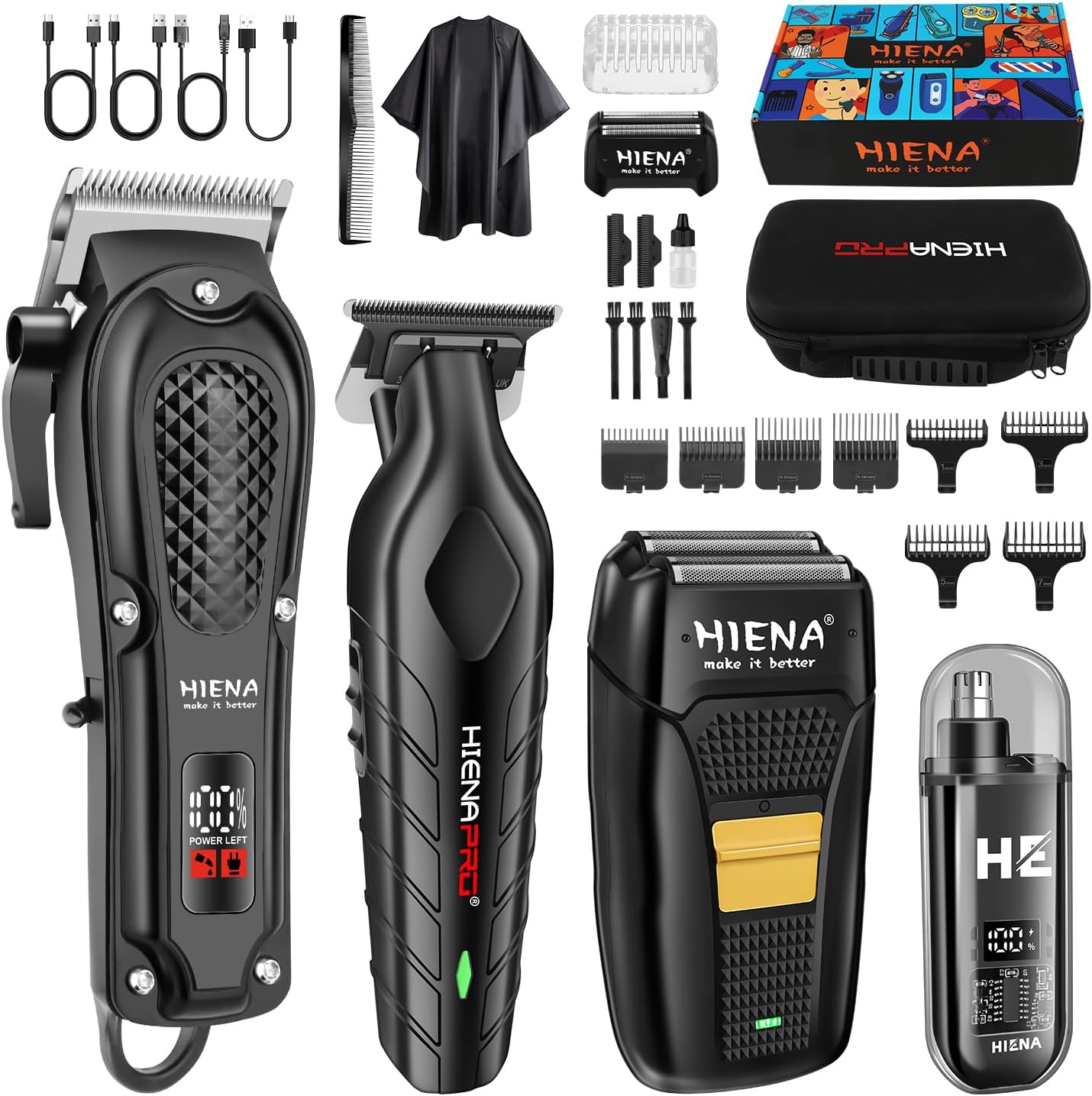 Professional Cordless Hair Cli - Men'S Grooming Trimmer ulasan dan harga