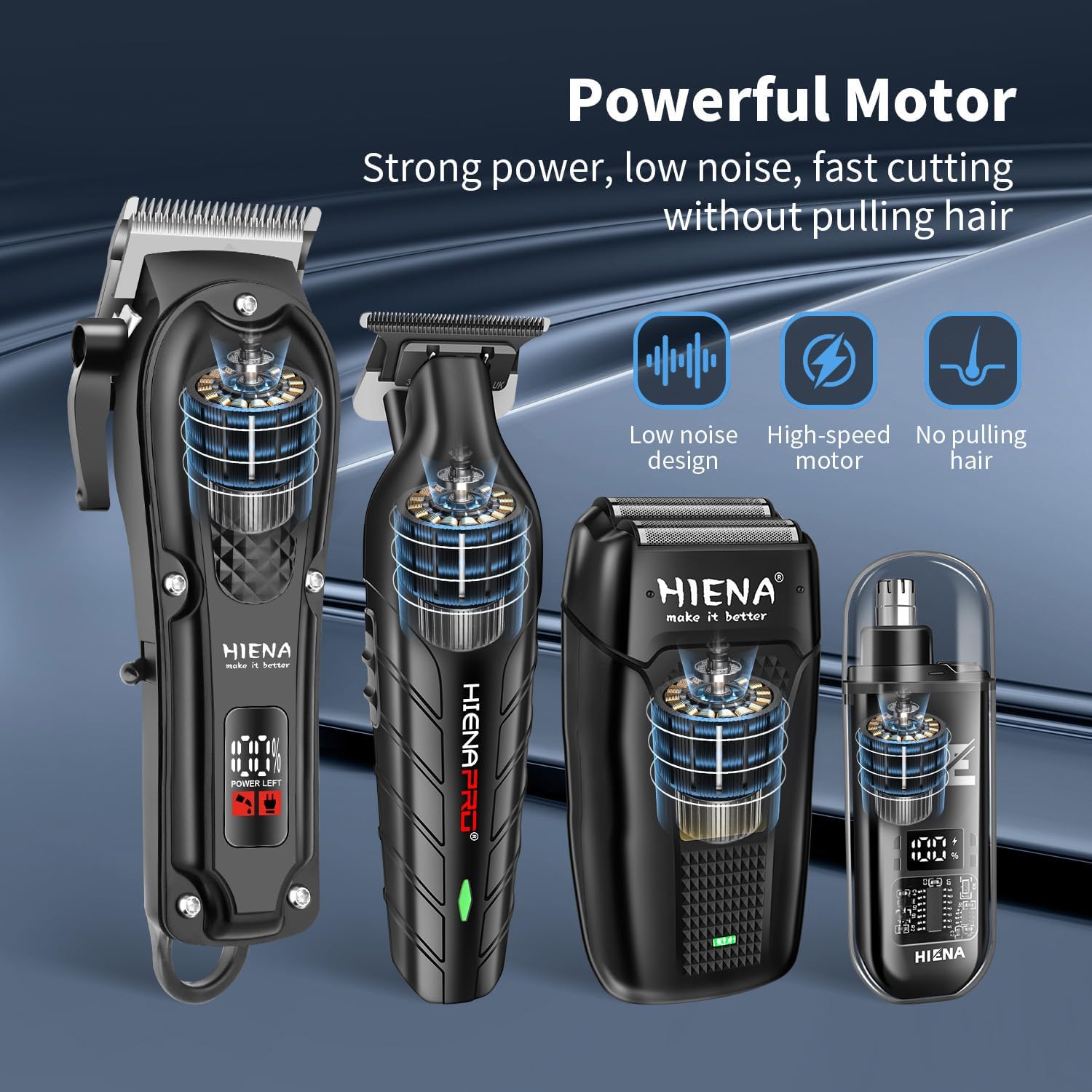 Professional Cordless Hair Cli - Men'S Grooming Trimmer ulasan dan harga