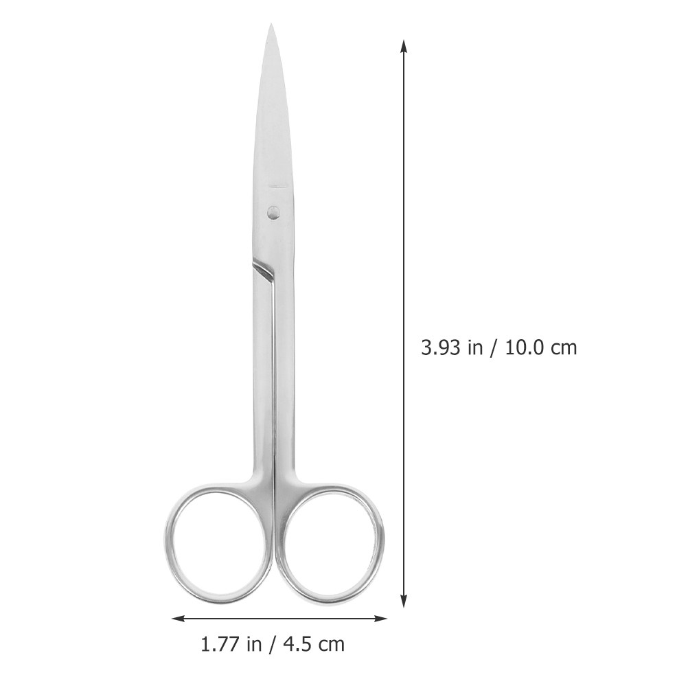 Stainless Steel Scissors 10CM  - Men'S Grooming Tips ulasan dan harga