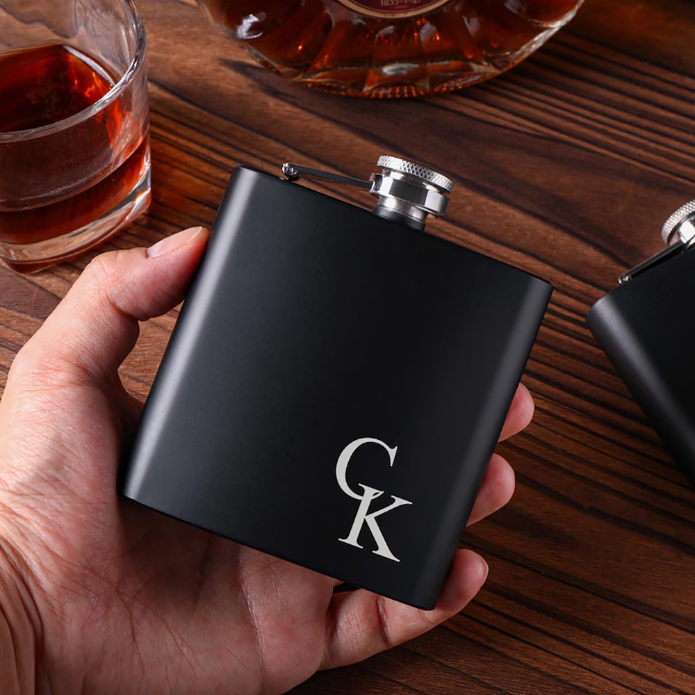 Personalized Name Hip Flask Se - Men'S Grooming Wedding Day ulasan dan harga