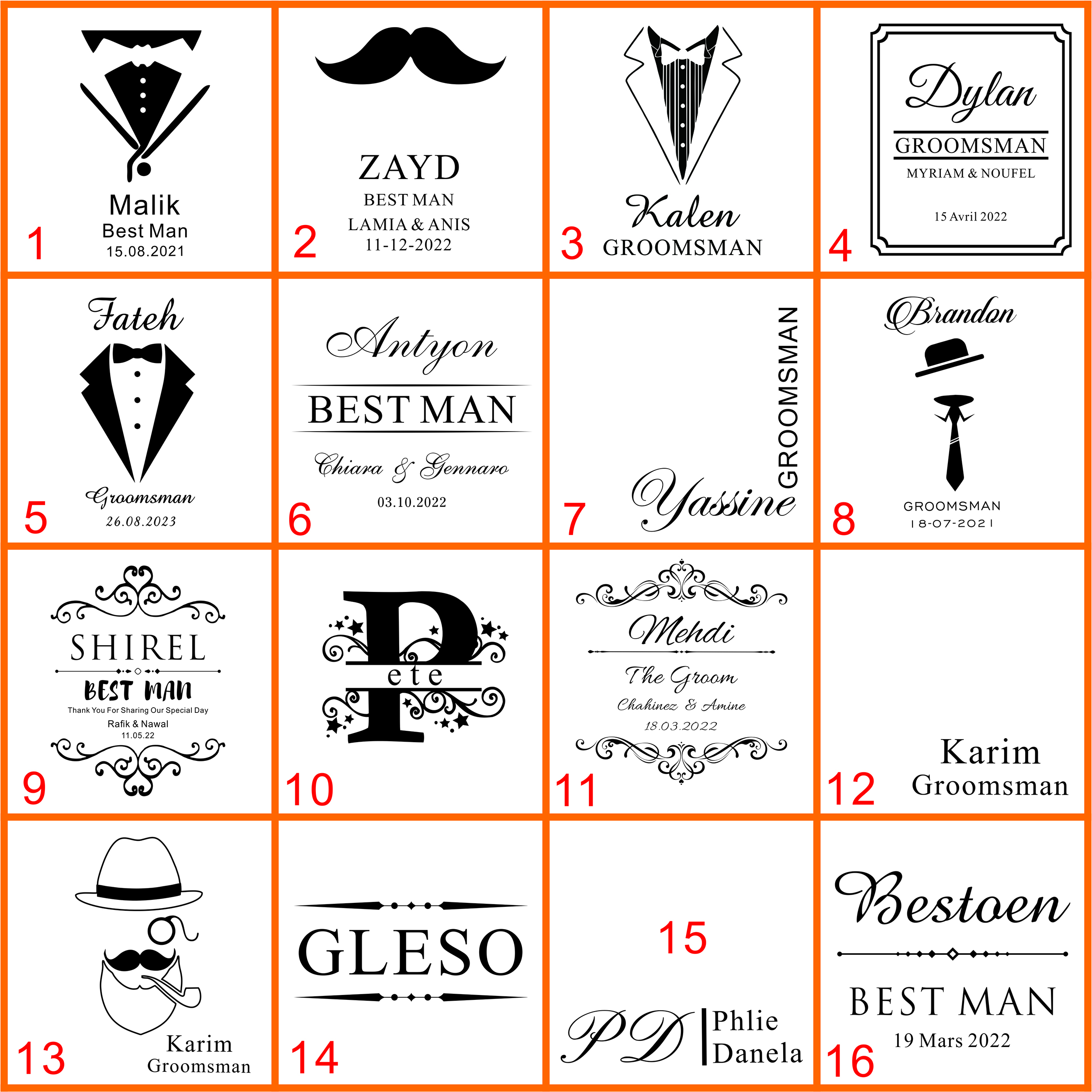 Personalized Name Hip Flask Se - Men'S Grooming Wedding Day ulasan dan harga