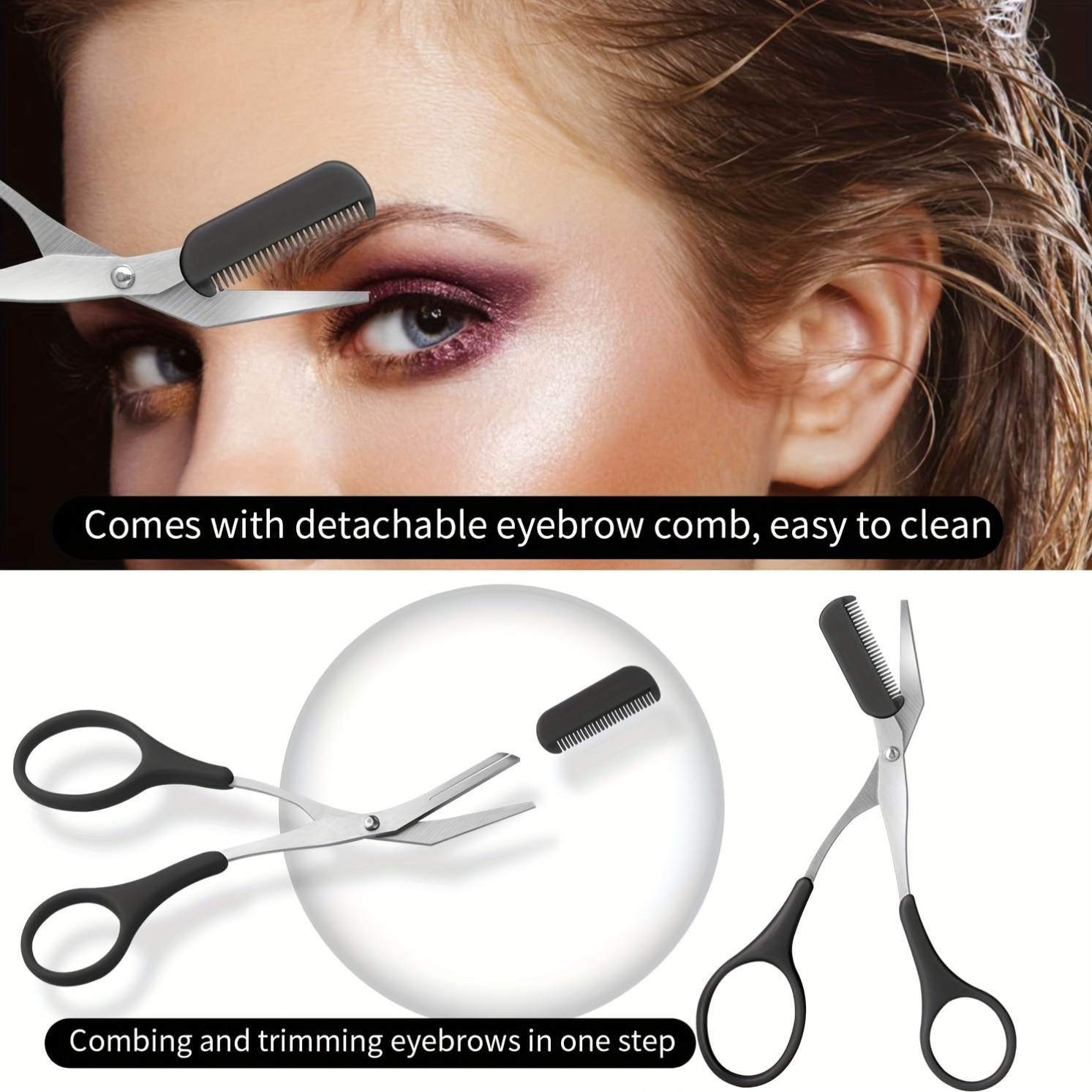 3pcs Set Eyebrow Kit For Women - Men'S Grooming Essentials ulasan dan harga