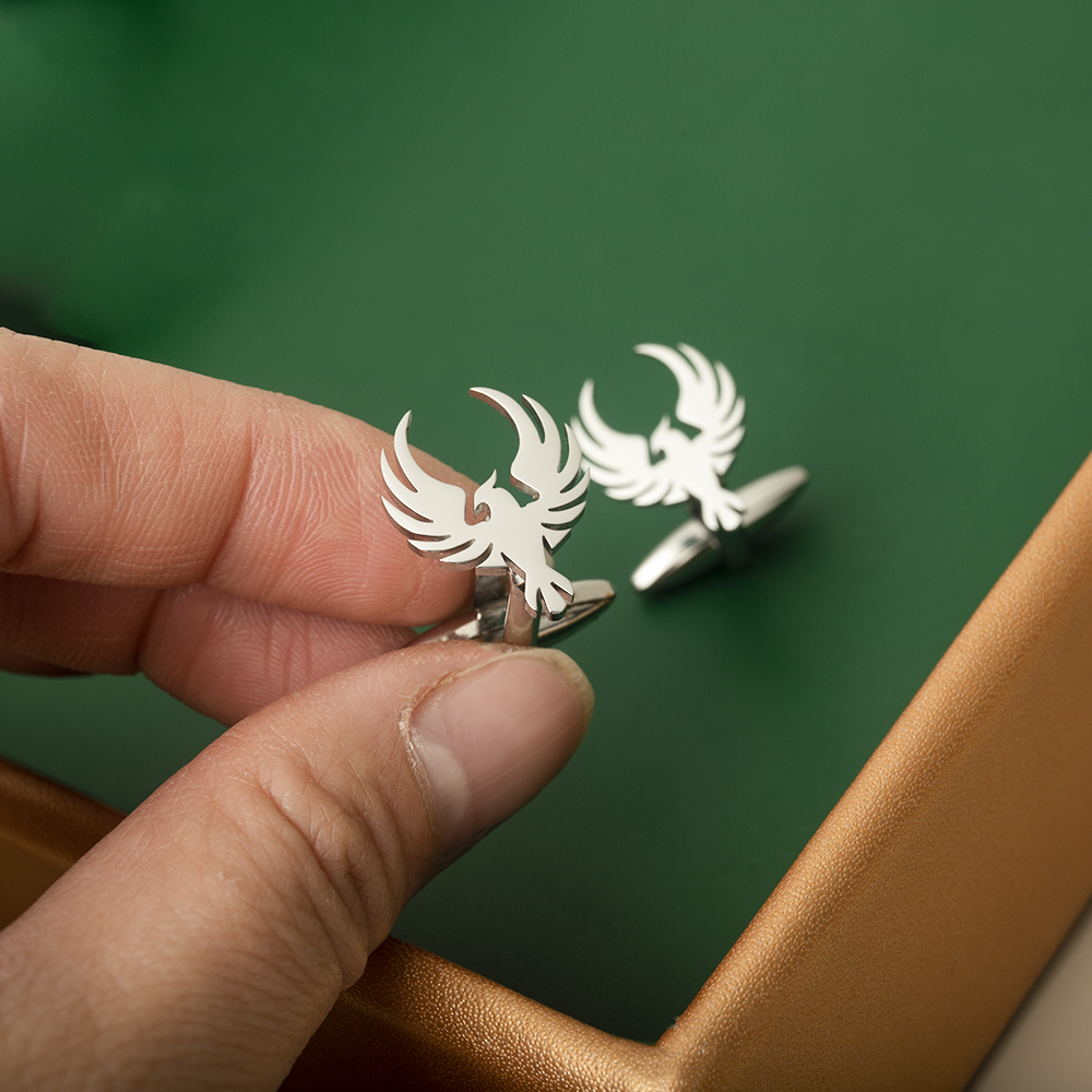 Stainless Steel Men Cufflinks  - Men'S Grooming Wedding Day ulasan dan harga